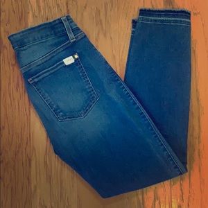 Seven for all Mankind skinny ankle jeans.
